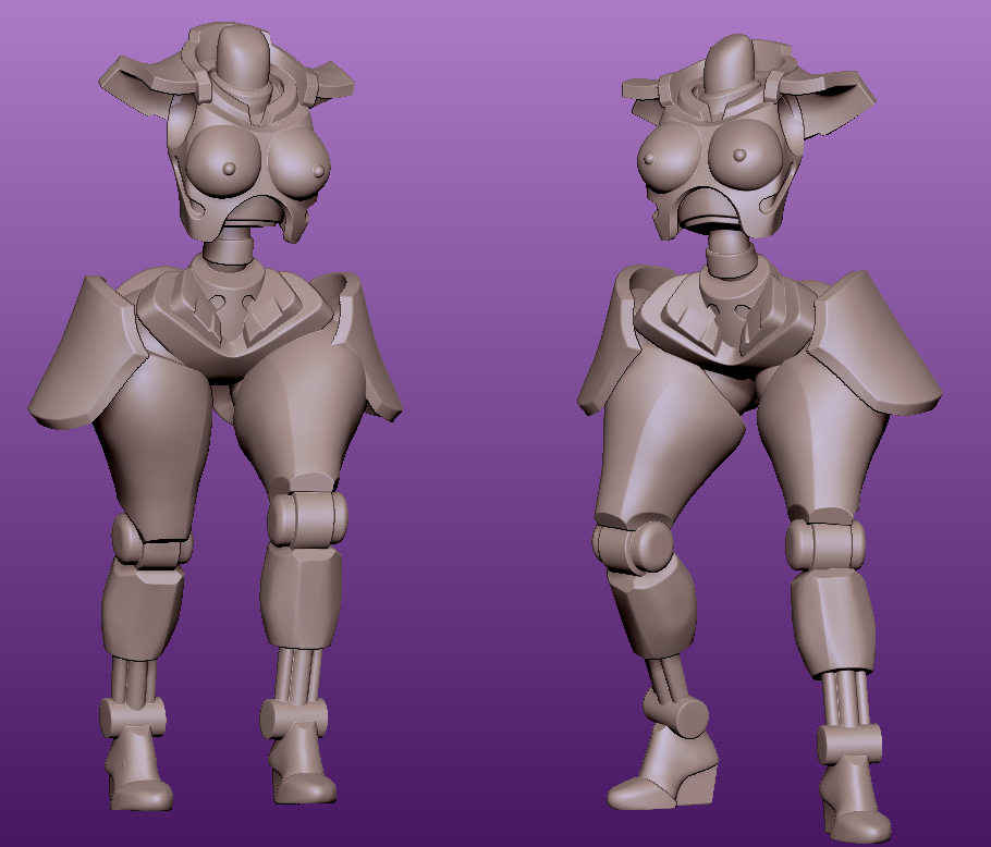 Living Metal Warriors – Troop Unit by Gaz Minis