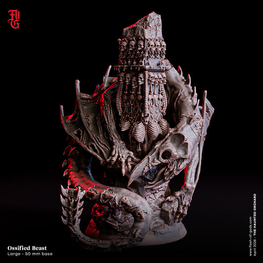 Ossified Beast from "Haunted Orchid" by Flesh of Gods Miniatures