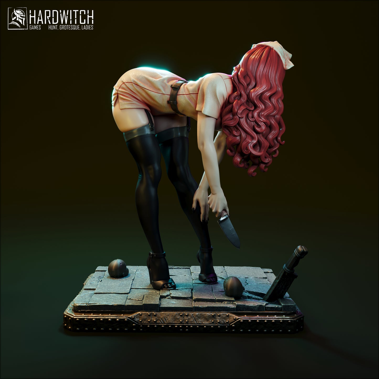 Abyssal Nurse by Hardwitch Games Miniatures