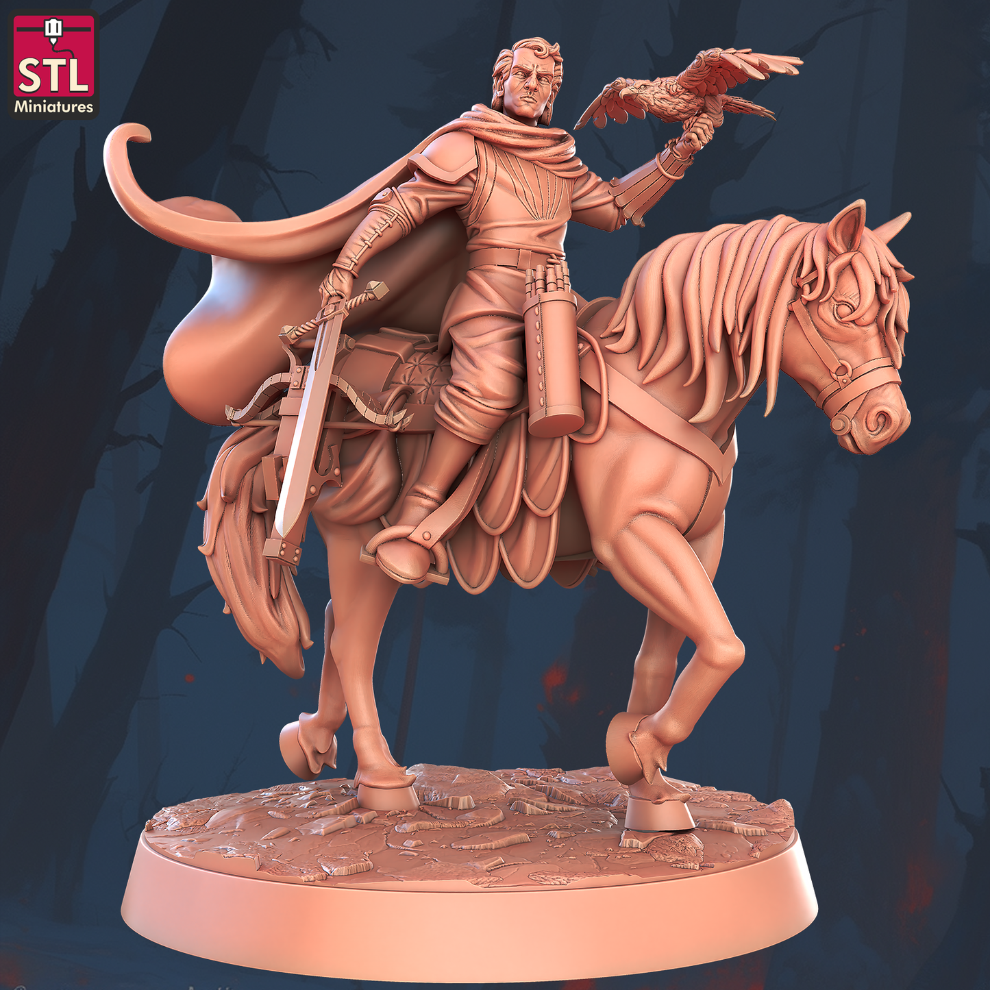 Ladyhawke Set by STL Miniatures