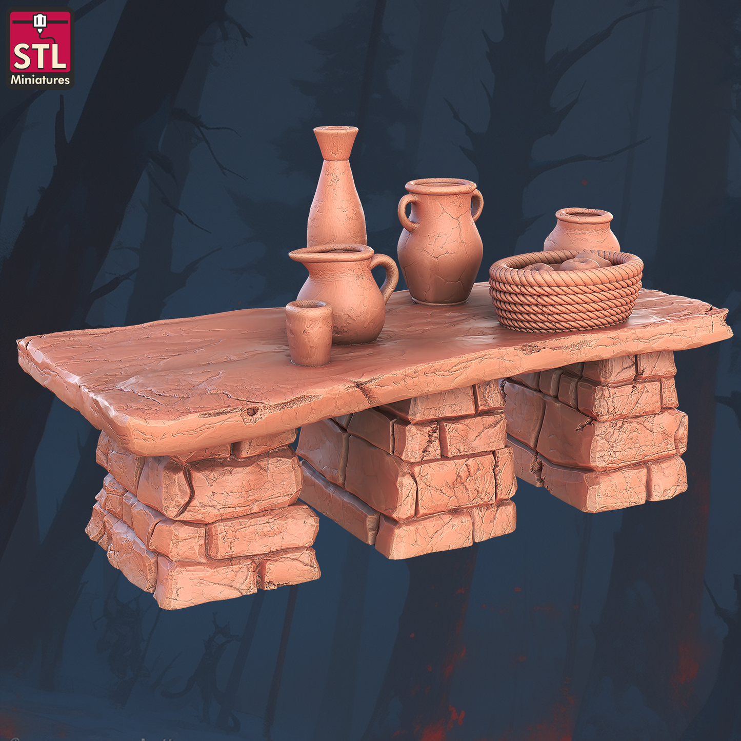 Ladyhawke Set by STL Miniatures