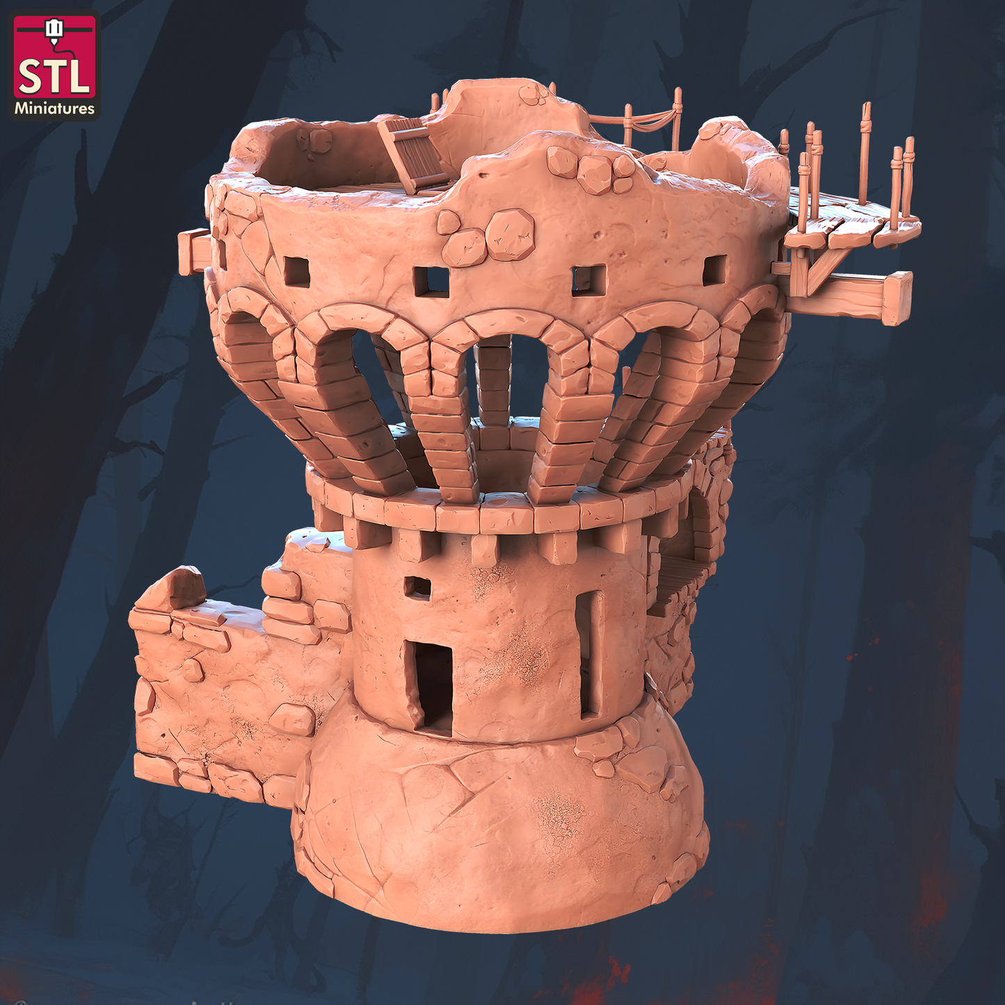 Ladyhawke Set by STL Miniatures